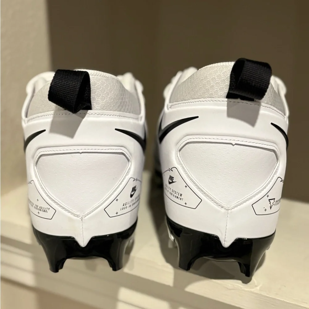 NEW Nike Alpha Menace Pro 3 White Black CT6649-100 Men's Size 15 Fast Shipping - Picture 8 of 10